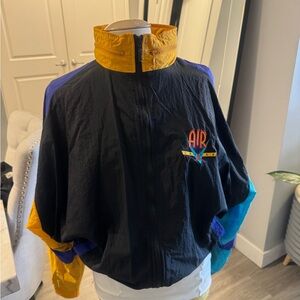 Jordan Black and Yellow Mesh Jacket